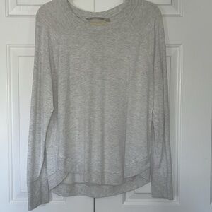 Athleta Women's Gray light Long Sleeve Top